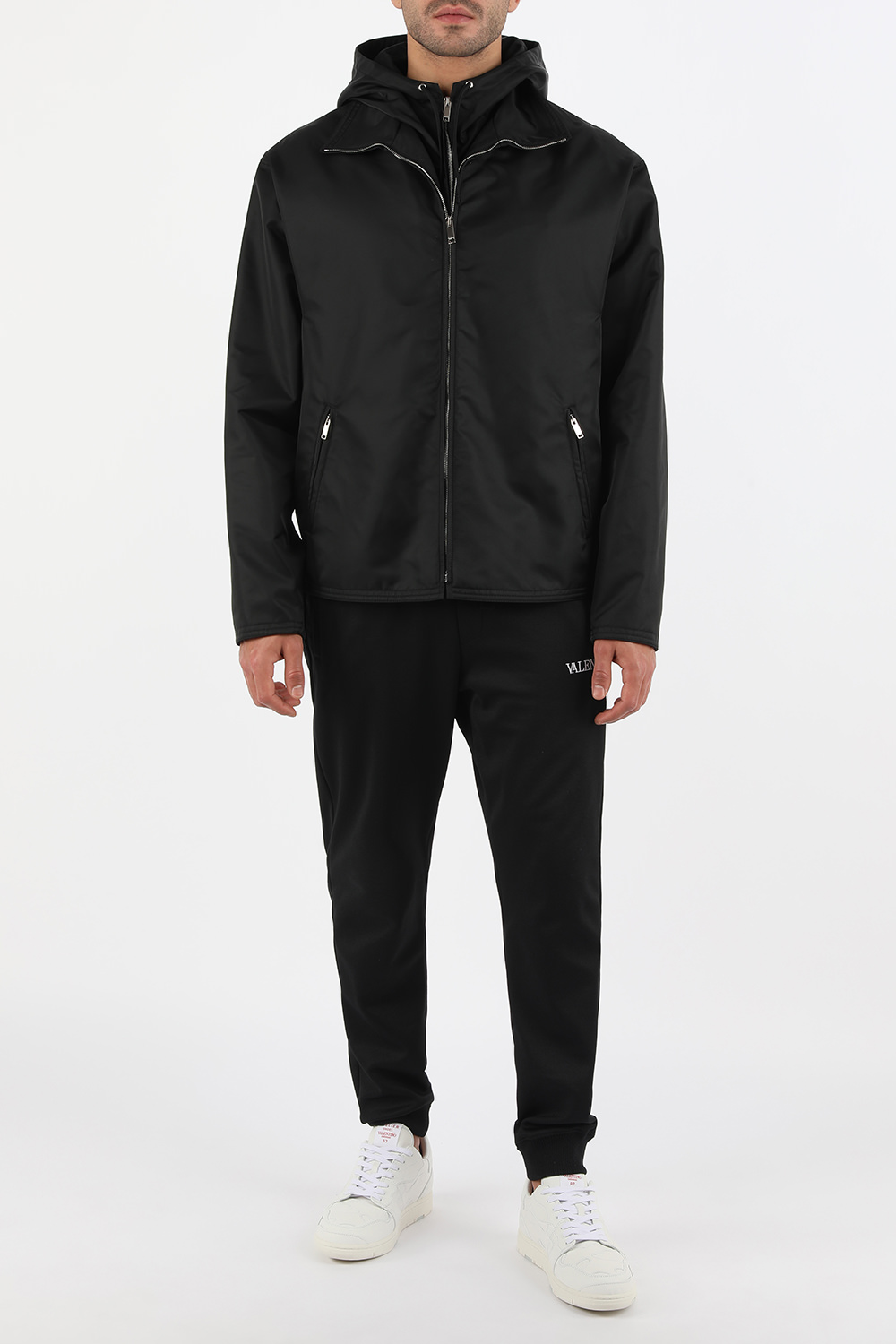 ז'קט ניילון שחור